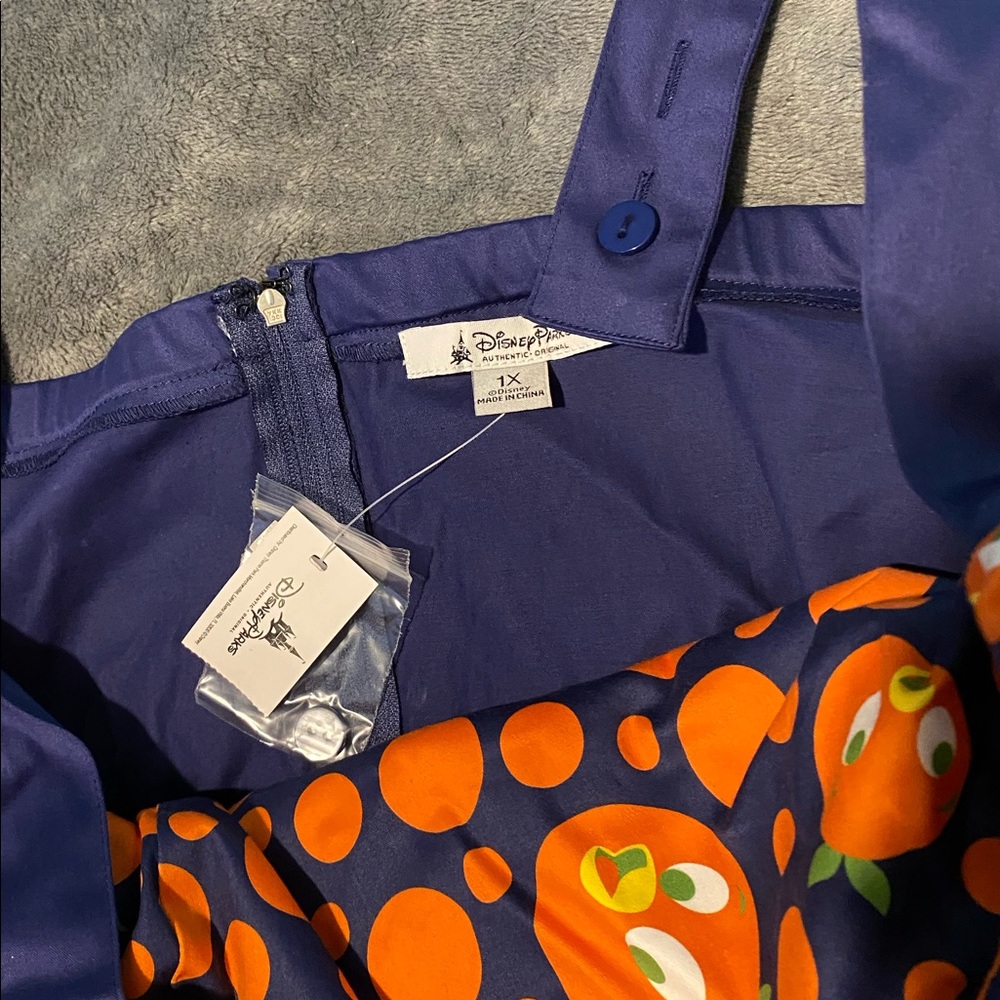NWT size 1X Orange Bird dress from Disney’s Dress Shop - Picture 9 of 12